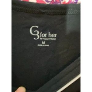 White Sox Rhinestone White Sox Long Sleeve Shirt Black White Sizes Medium